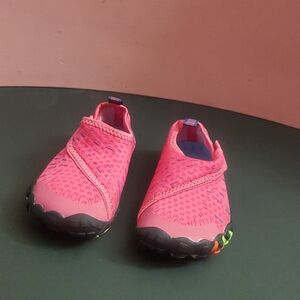 Kids Pink Water Shoes - Slip-On Swim Shoes